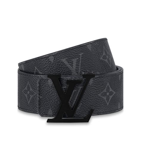 louis vuitton black belt mens